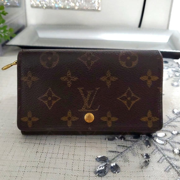 VuittonLouis Vuitton Monogram Canvas Porte-Monnaie Tresor Wallet - Picture 3 of 17